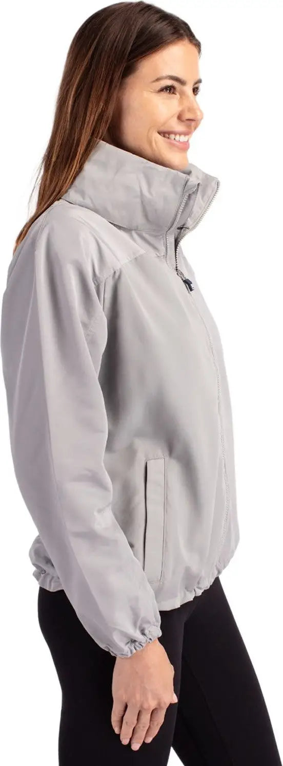 Cutter & Buck Lco00061 Charter Eco Recycled Womens Full-zip Jacket - Polished
