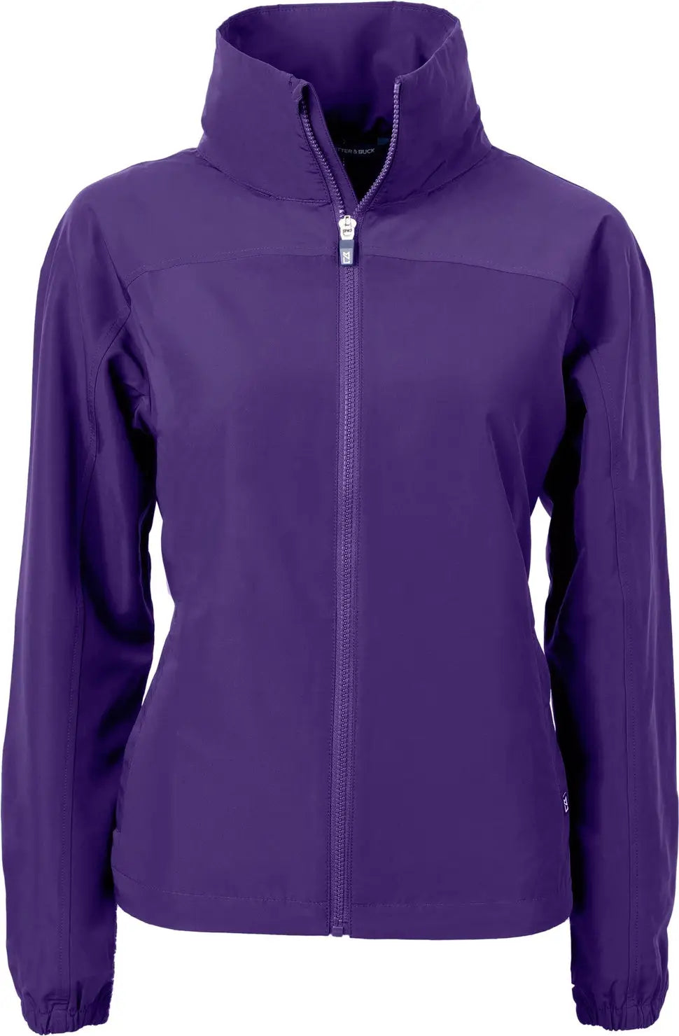 Cutter & Buck Lco00061 Charter Eco Recycled Womens Full-zip Jacket - College Purple - Ladies Xs