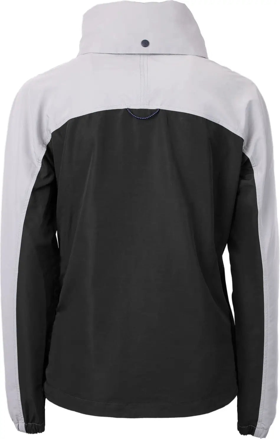 Cutter & Buck Lco00062 Charter Eco Recycled Womens Anorak Jacket - Black Polished