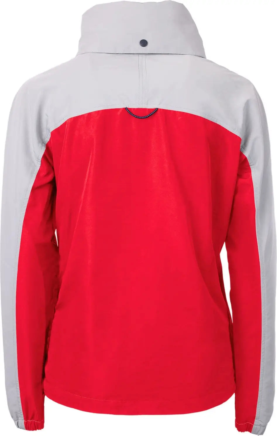 Cutter & Buck Lco00062 Charter Eco Recycled Womens Anorak Jacket - Red Polished
