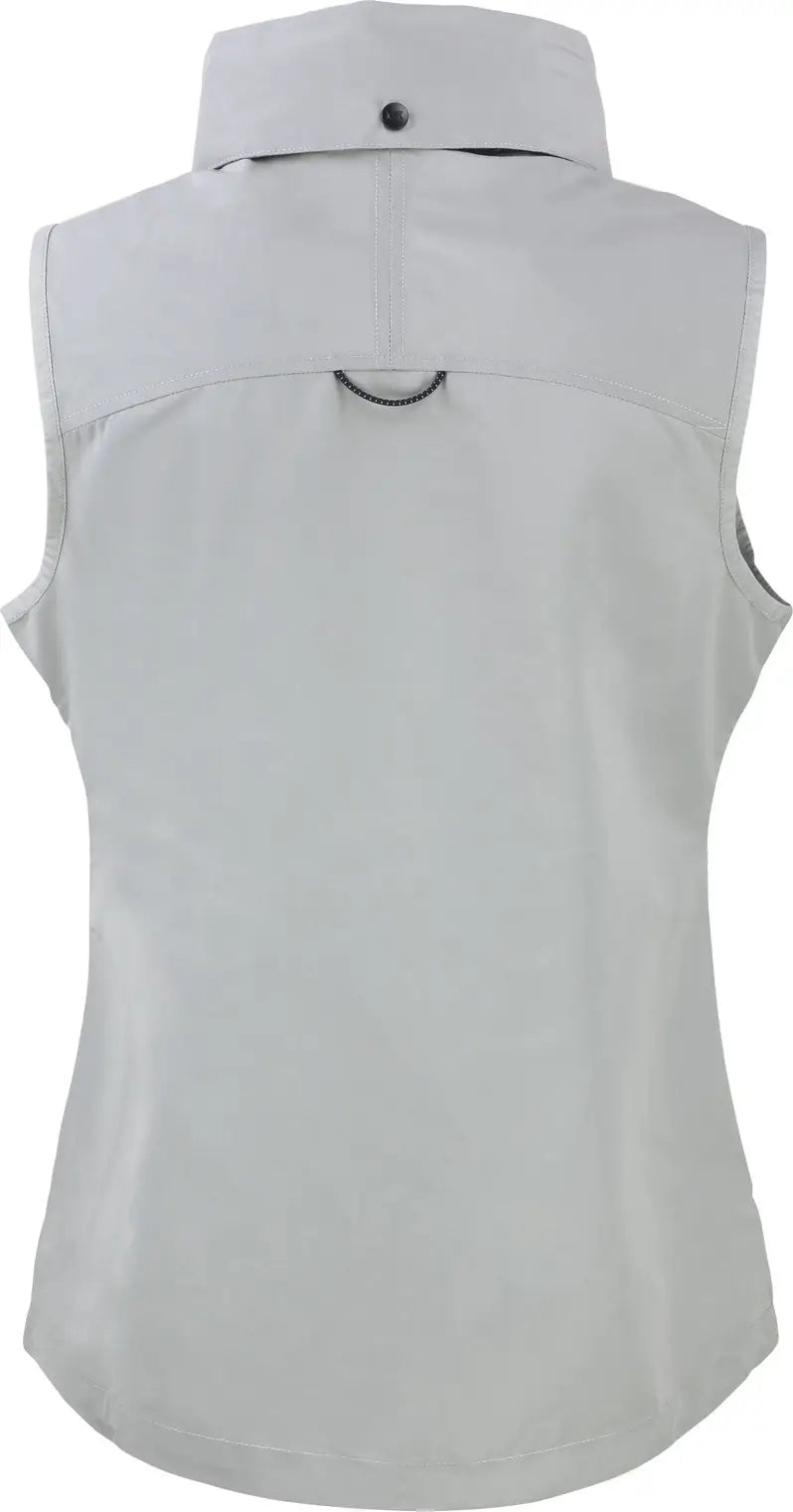 Cutter & Buck Lco00068 Charter Eco Recycled Full-zip Womens Vest - Polished