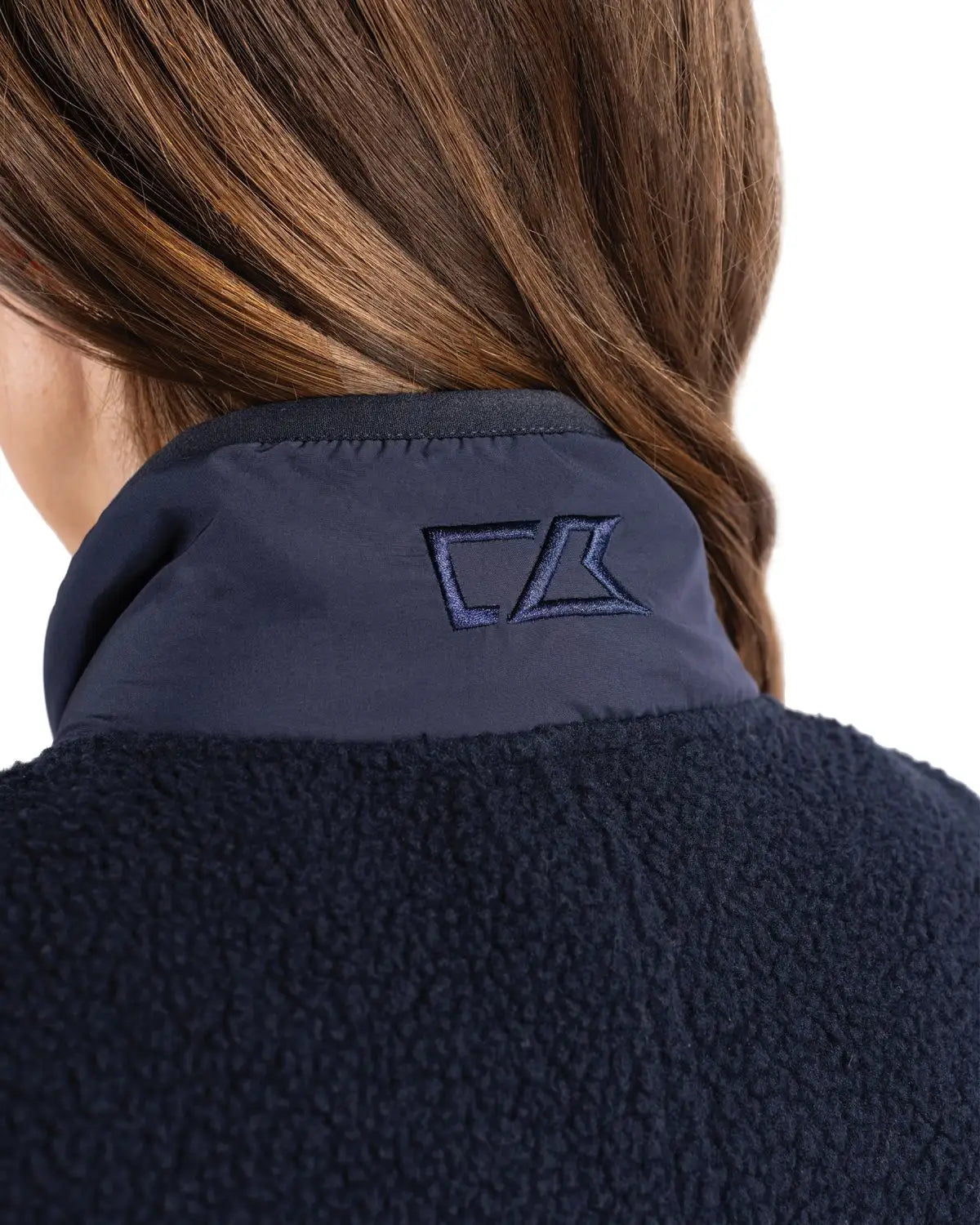 Cutter & Buck Lco00071 Cascade Eco Fleece Womens Vest - Navy Blue