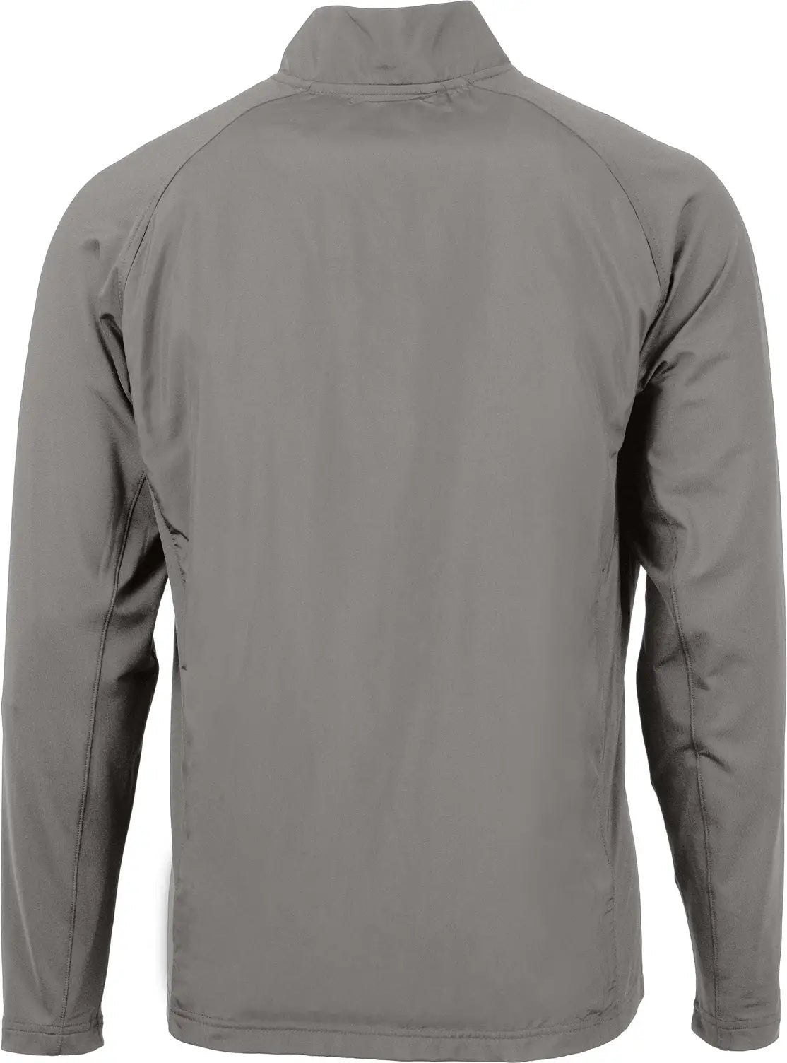 Cutter & Buck Mcc00032 Adapt Eco Knit Hybrid Recycled Mens Full Zip Jacket - Elemental Gray