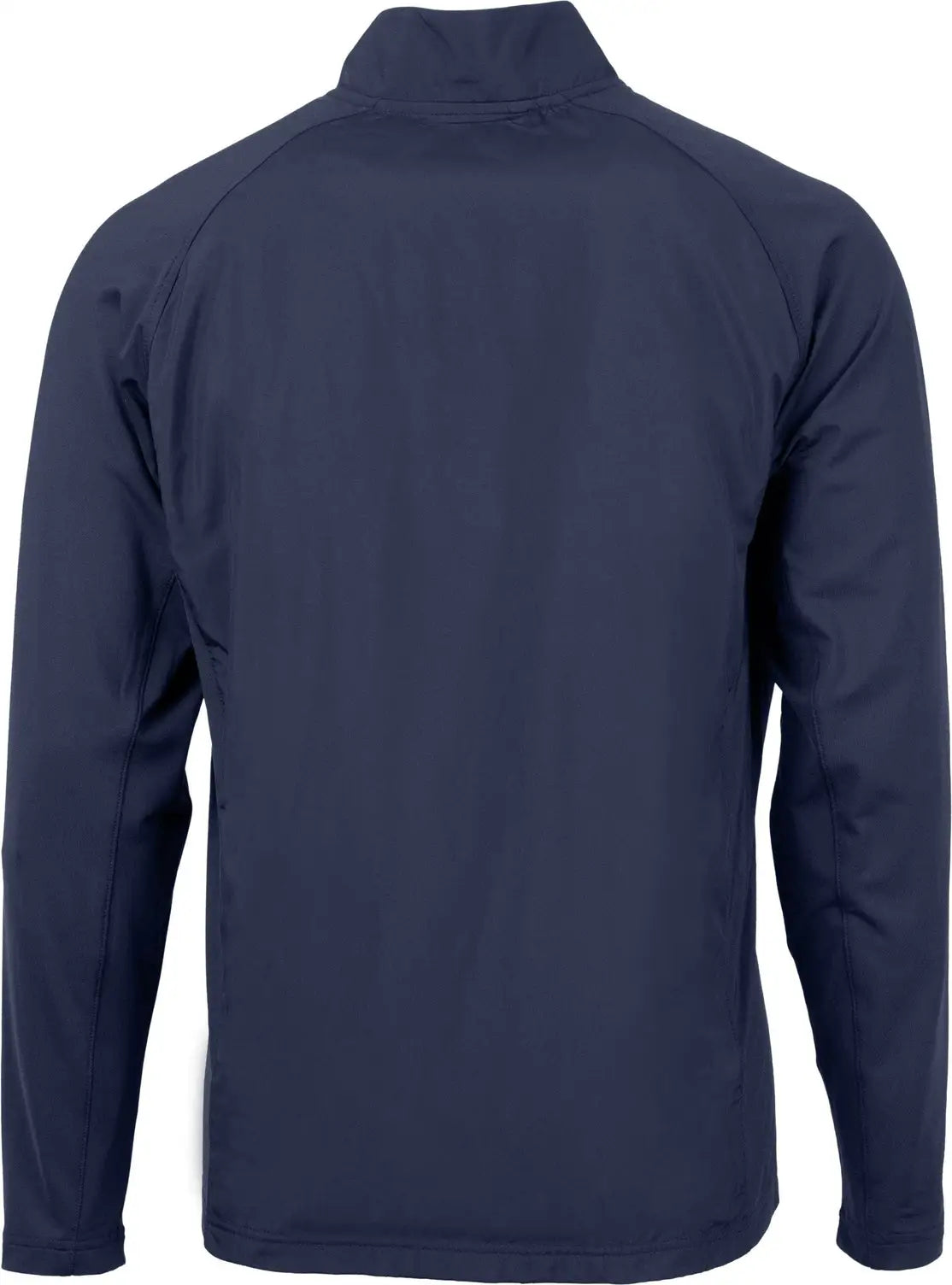 Cutter & Buck Mcc00032 Adapt Eco Knit Hybrid Recycled Mens Full Zip Jacket - Navy Blue