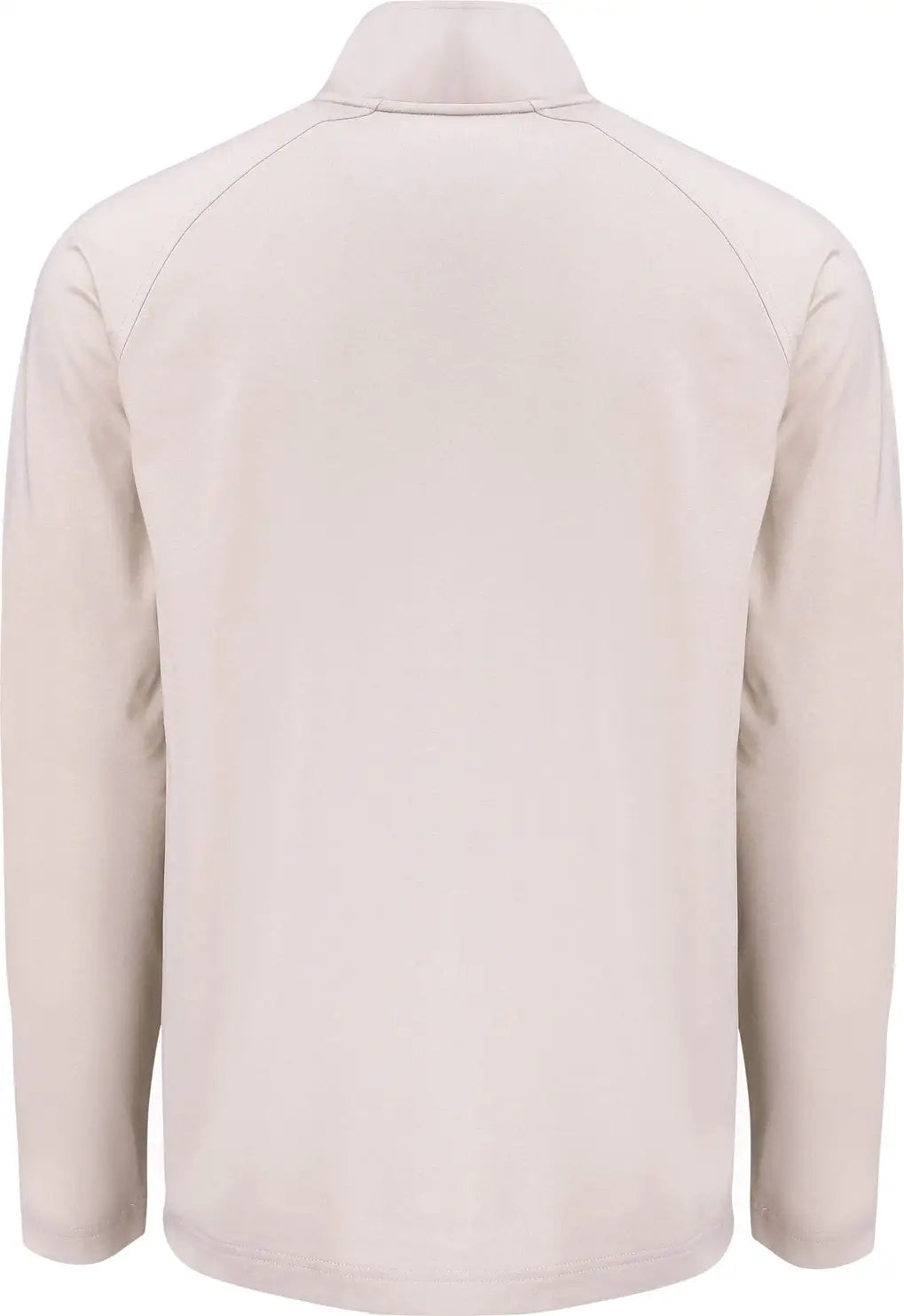 Cutter & Buck Mcc00034 Adapt Eco Knit Hybrid Recycled Mens Quarter Zip - Wheat Heather