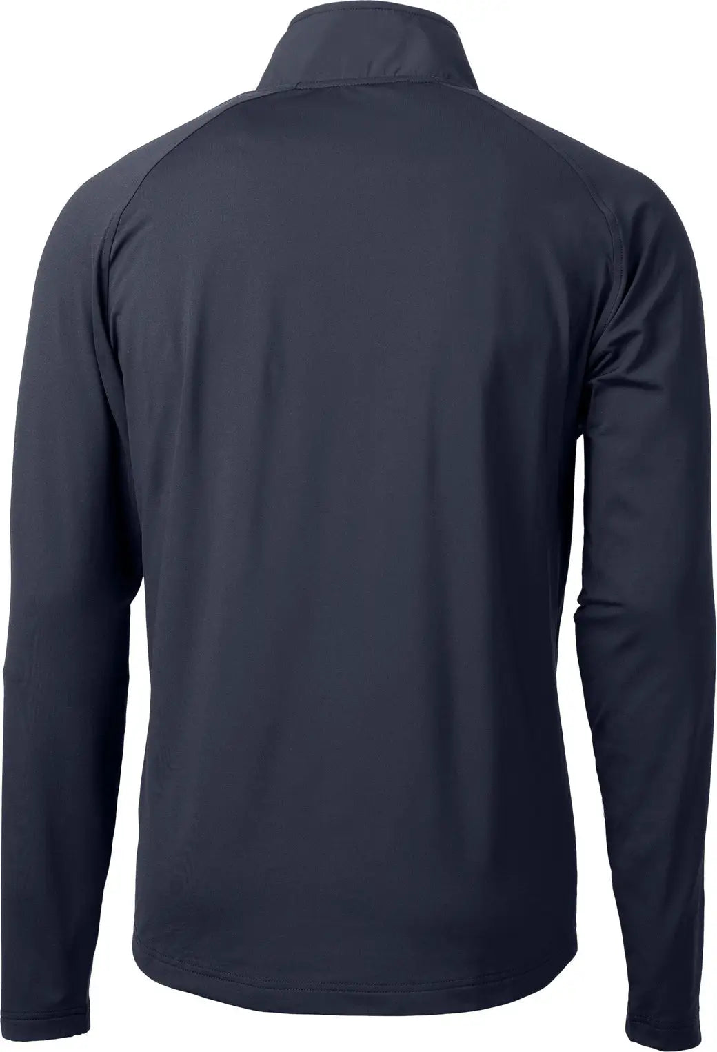 Cutter & Buck Mcc00034 Adapt Eco Knit Hybrid Recycled Mens Quarter Zip - Navy Blue