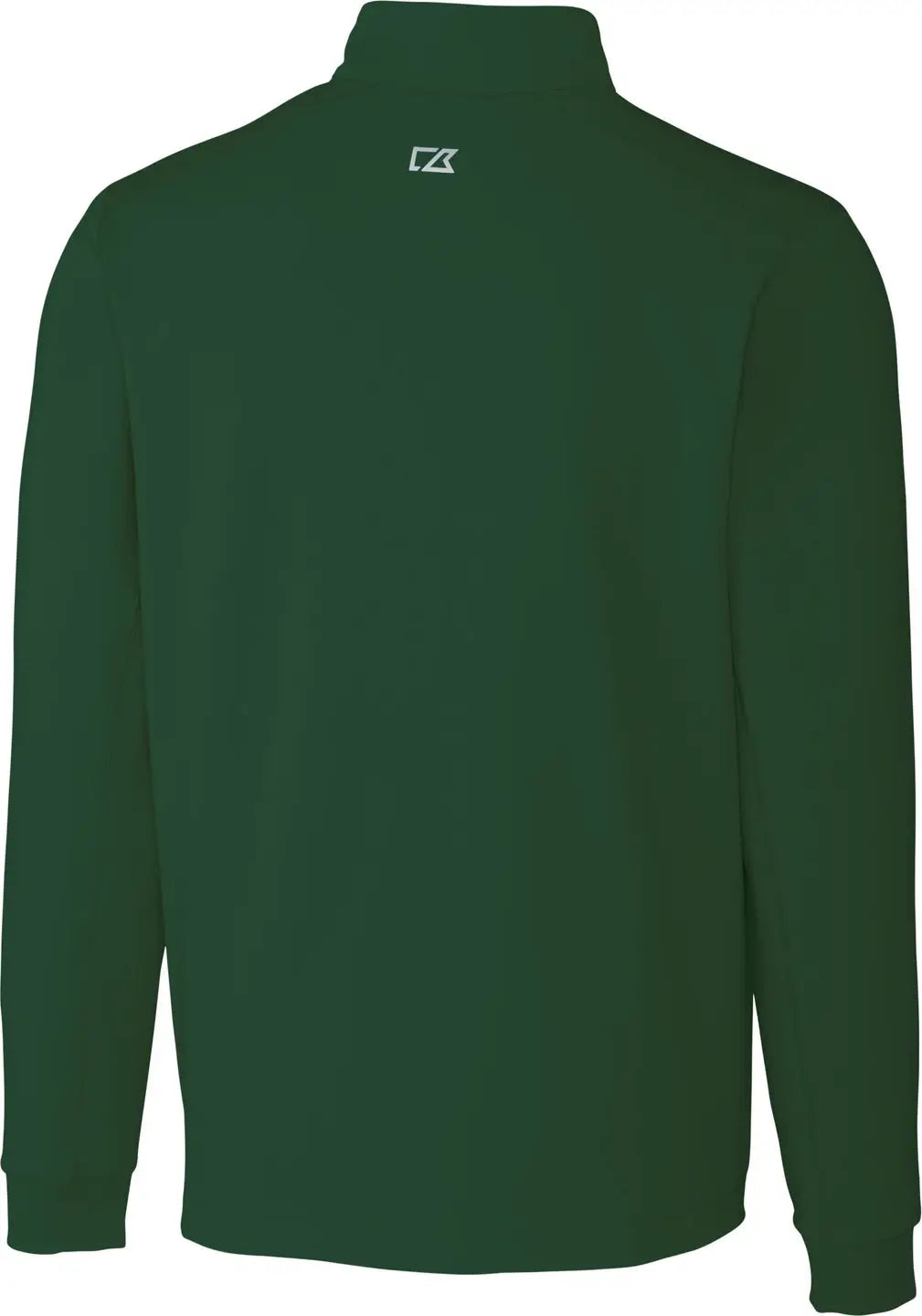 Cutter & Buck Mck00067 Traverse Stretch Eco Quarter Zip Mens Pullover - Hunter