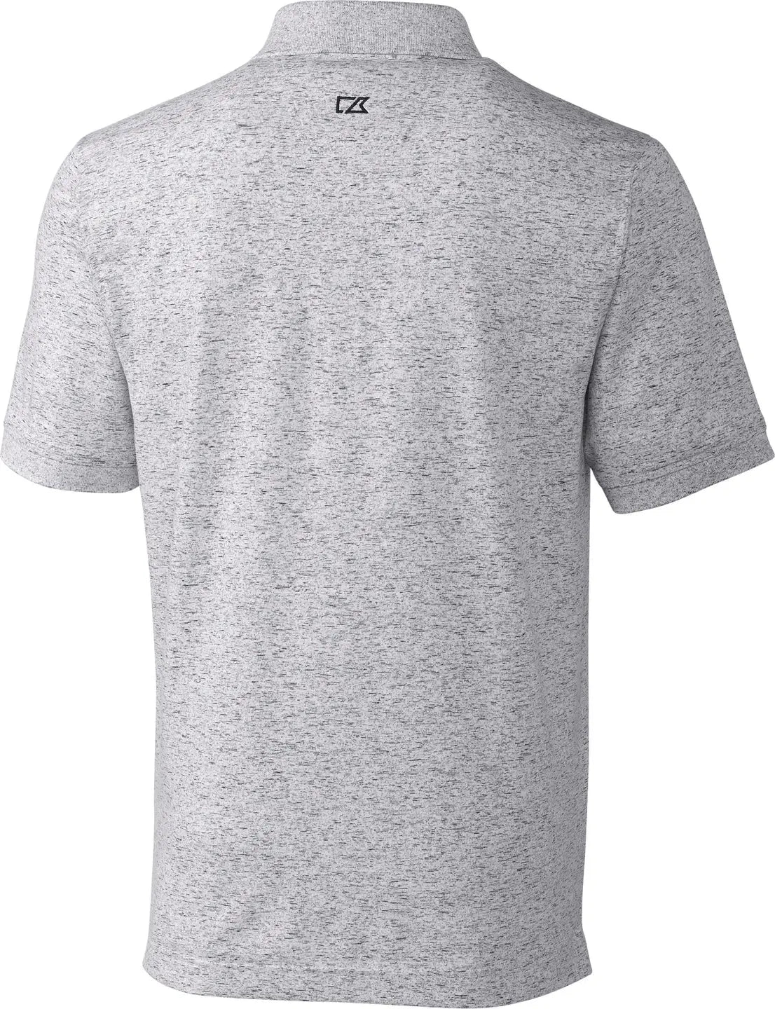 Cutter & Buck Mck00117 Advantage Tri-blend Space Dye Mens Polo - Elemental Gray