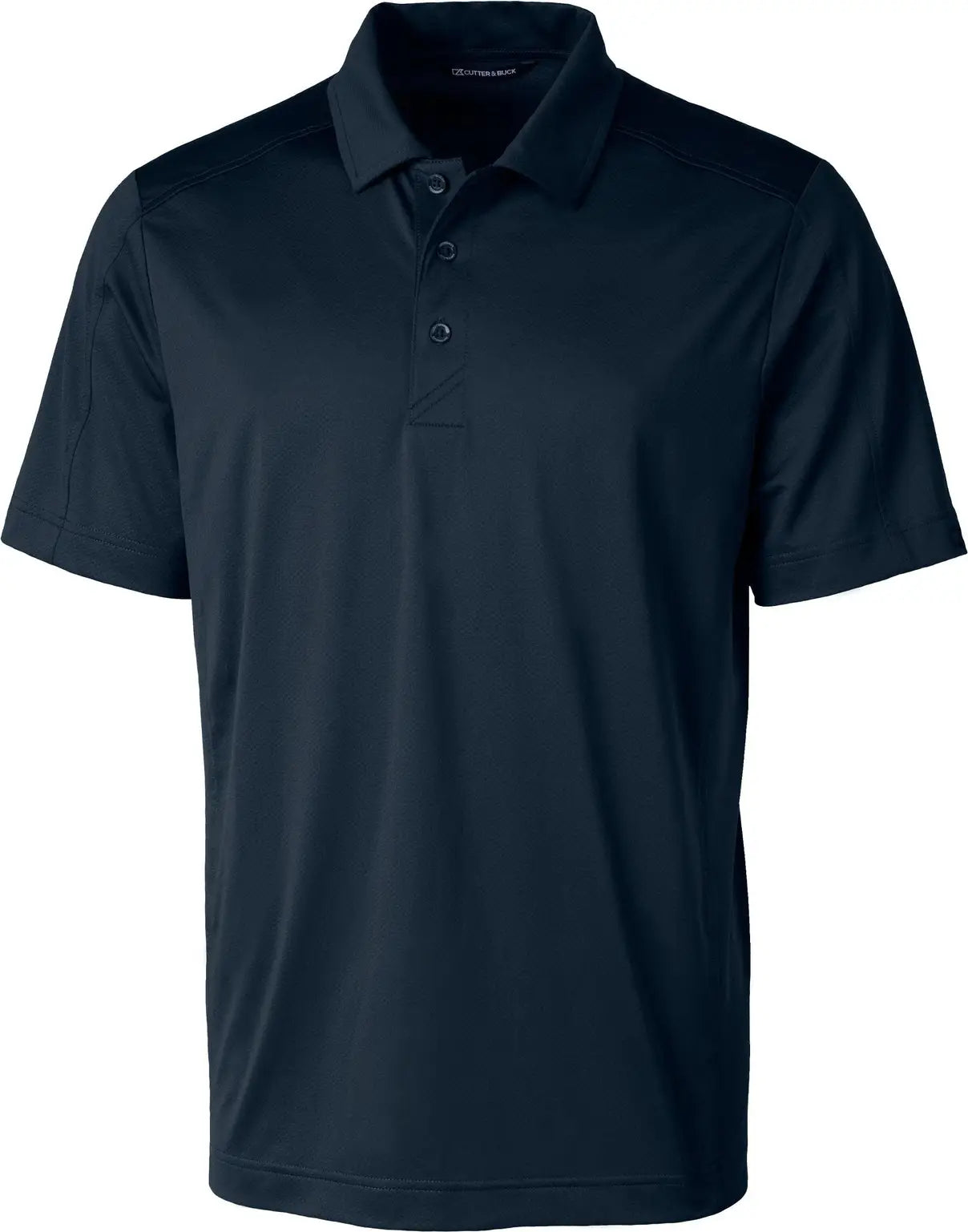 Cutter & Buck Mck01127 Prospect Eco Textured Stretch Recycled Mens Short Sleeve Polo - Navy Blue - Adult s
