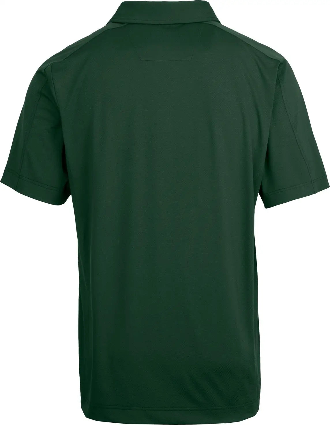 Cutter & Buck Mck01127 Prospect Eco Textured Stretch Recycled Mens Short Sleeve Polo - Hunter
