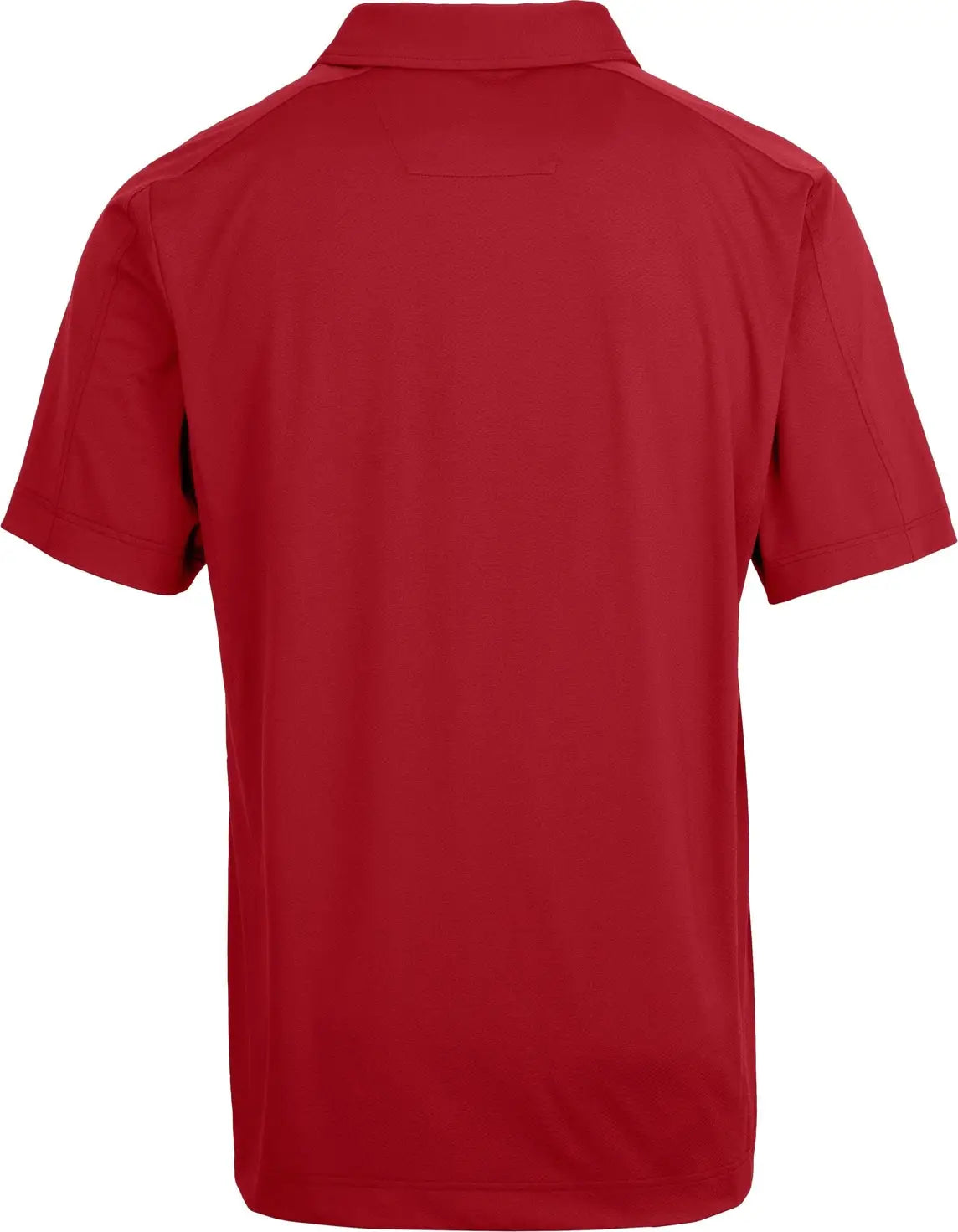 Cutter & Buck Mck01127 Prospect Eco Textured Stretch Recycled Mens Short Sleeve Polo - Cardinal Red