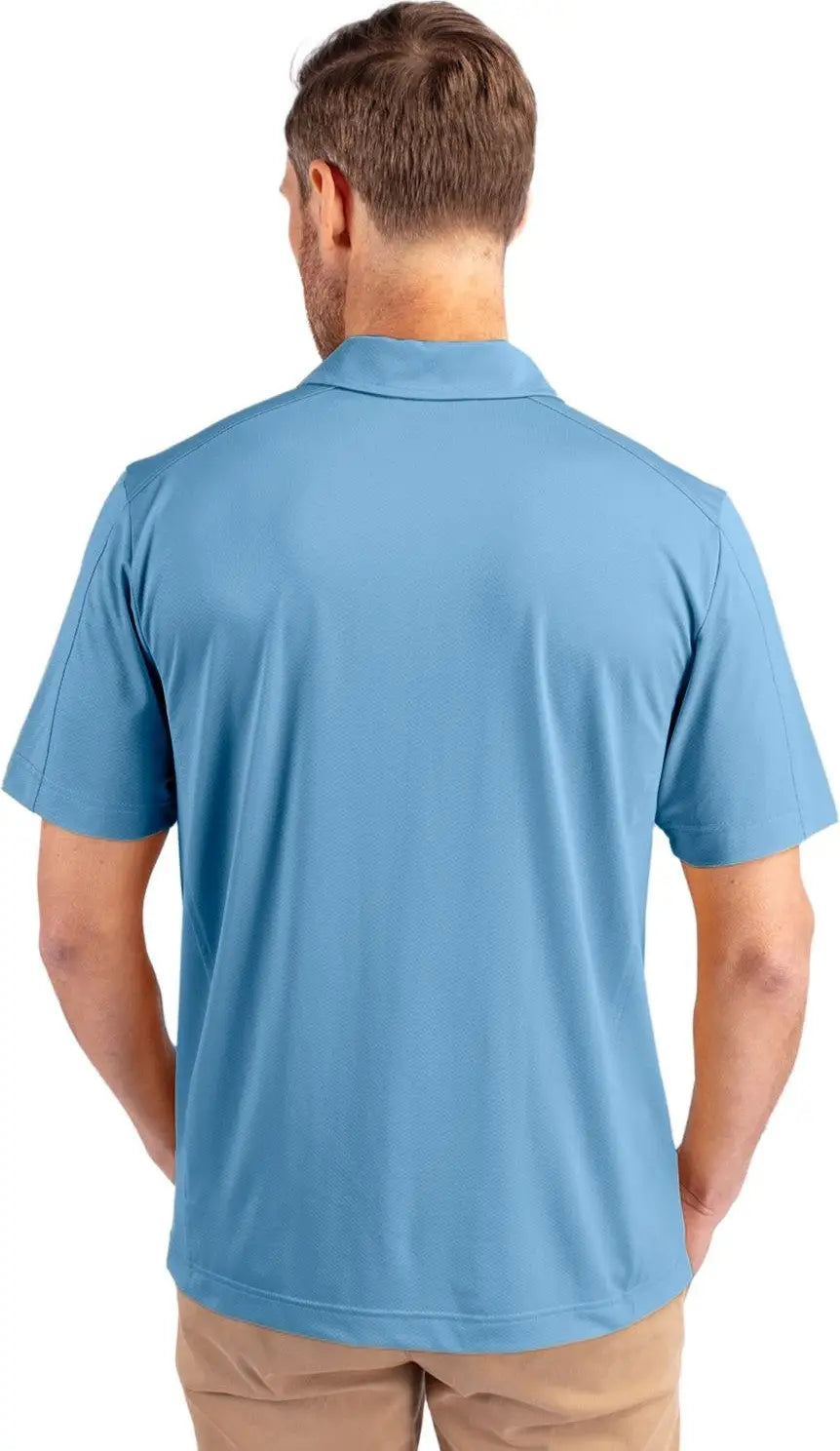 Cutter & Buck Mck01127 Prospect Eco Textured Stretch Recycled Mens Short Sleeve Polo - Atlas