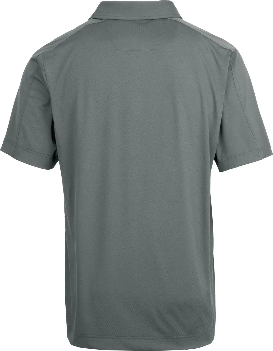Cutter & Buck Mck01127 Prospect Eco Textured Stretch Recycled Mens Short Sleeve Polo - Elemental Gray