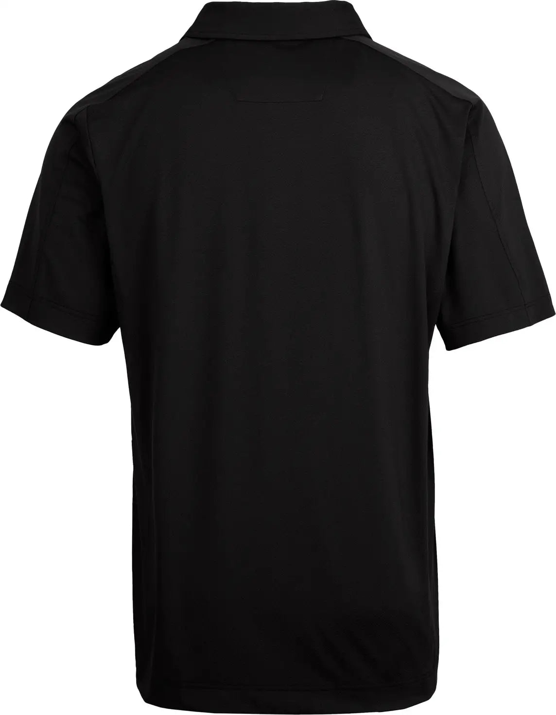 Cutter & Buck Mck01127 Prospect Eco Textured Stretch Recycled Mens Short Sleeve Polo - Black