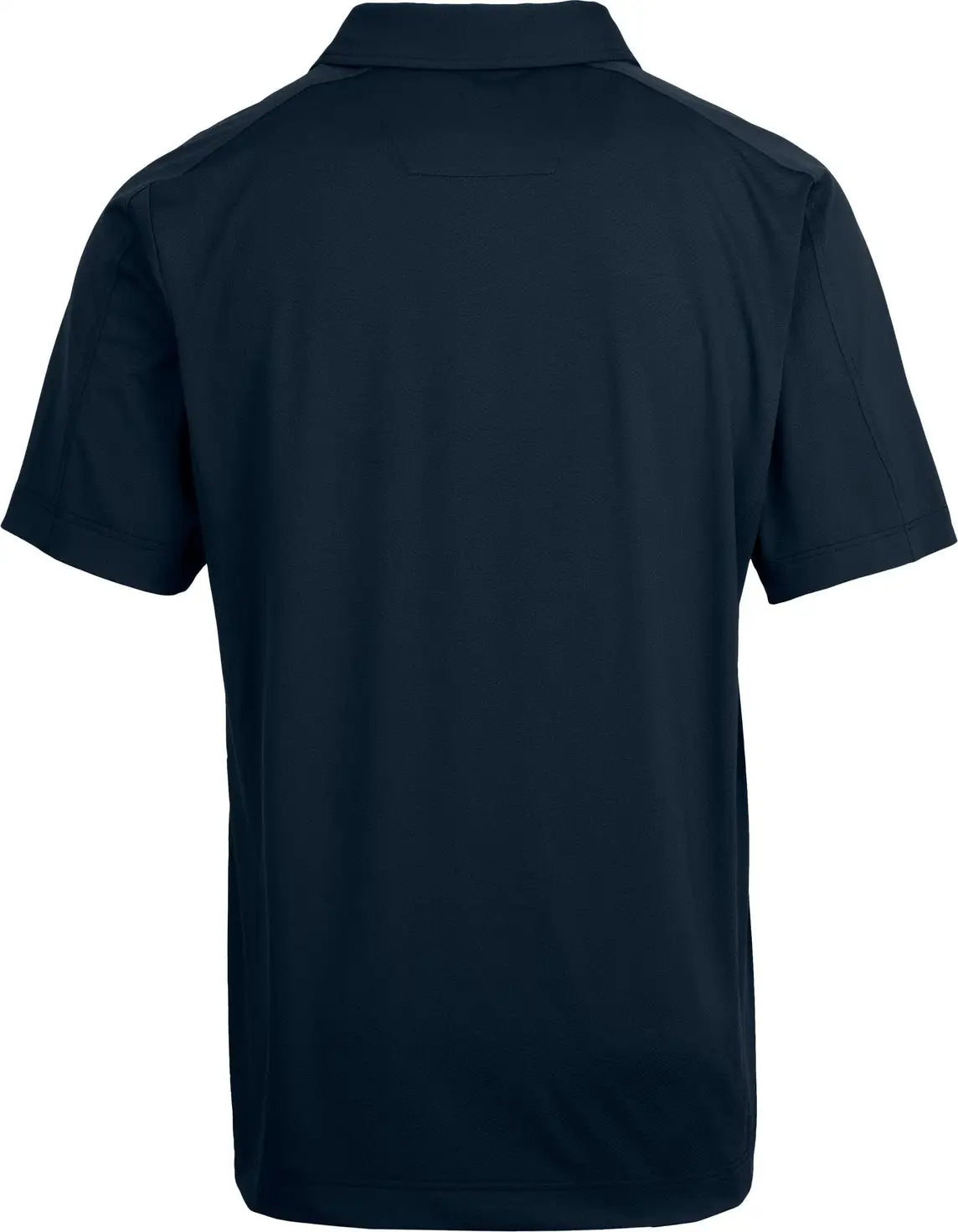 Cutter & Buck Mck01127 Prospect Eco Textured Stretch Recycled Mens Short Sleeve Polo - Navy Blue