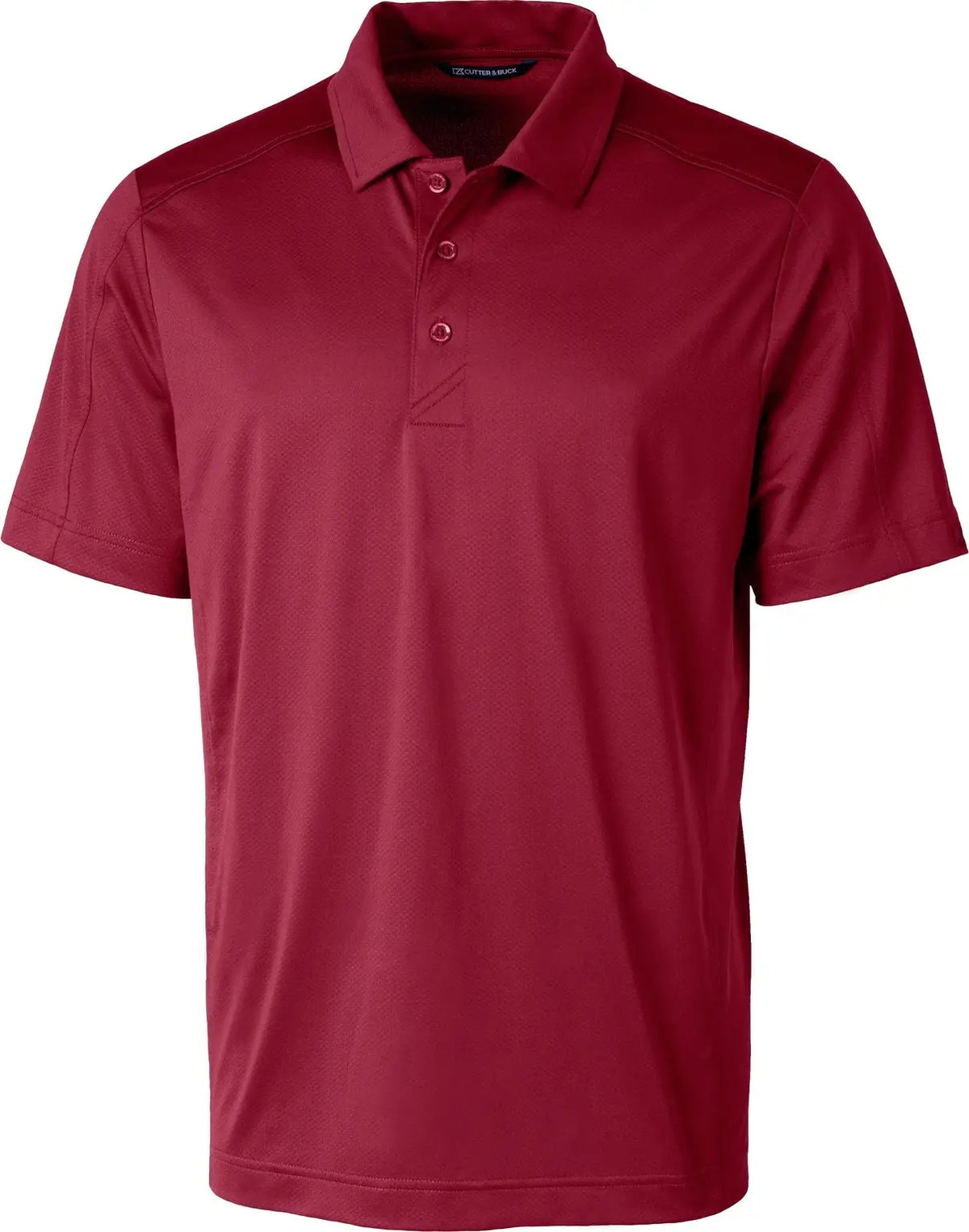 Cutter & Buck Mck01127 Prospect Eco Textured Stretch Recycled Mens Short Sleeve Polo - Chutney