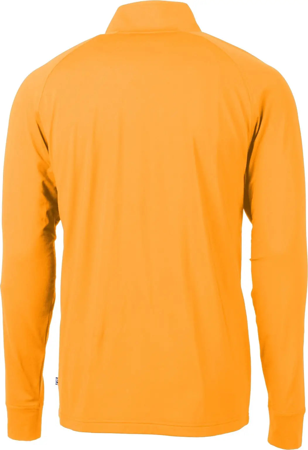 Cutter & Buck Mck01143 Adapt Eco Knit Stretch Recycled Mens Quarter Zip Pullover - Orange Burst