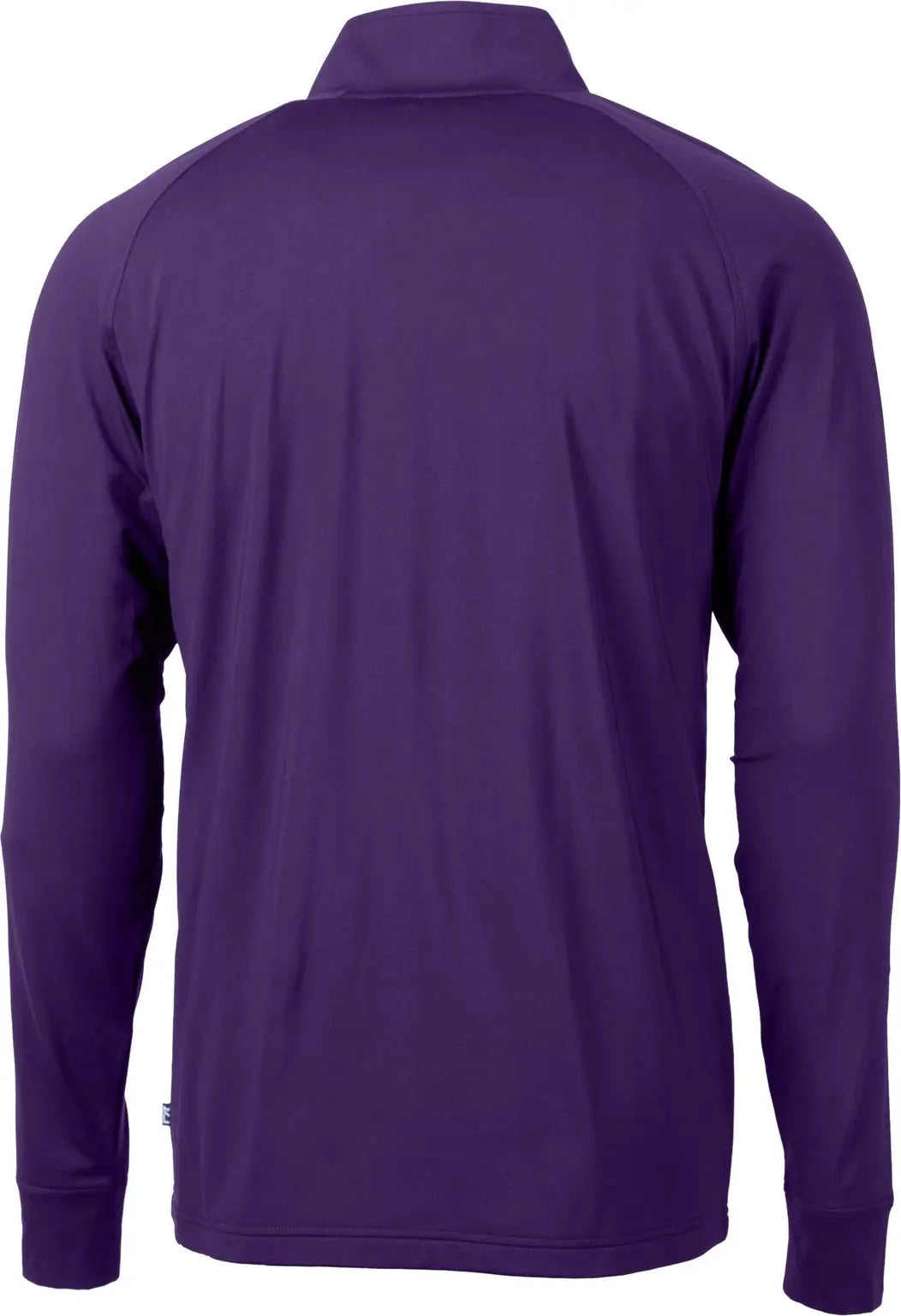 Cutter & Buck Mck01143 Adapt Eco Knit Stretch Recycled Mens Quarter Zip Pullover - College Purple