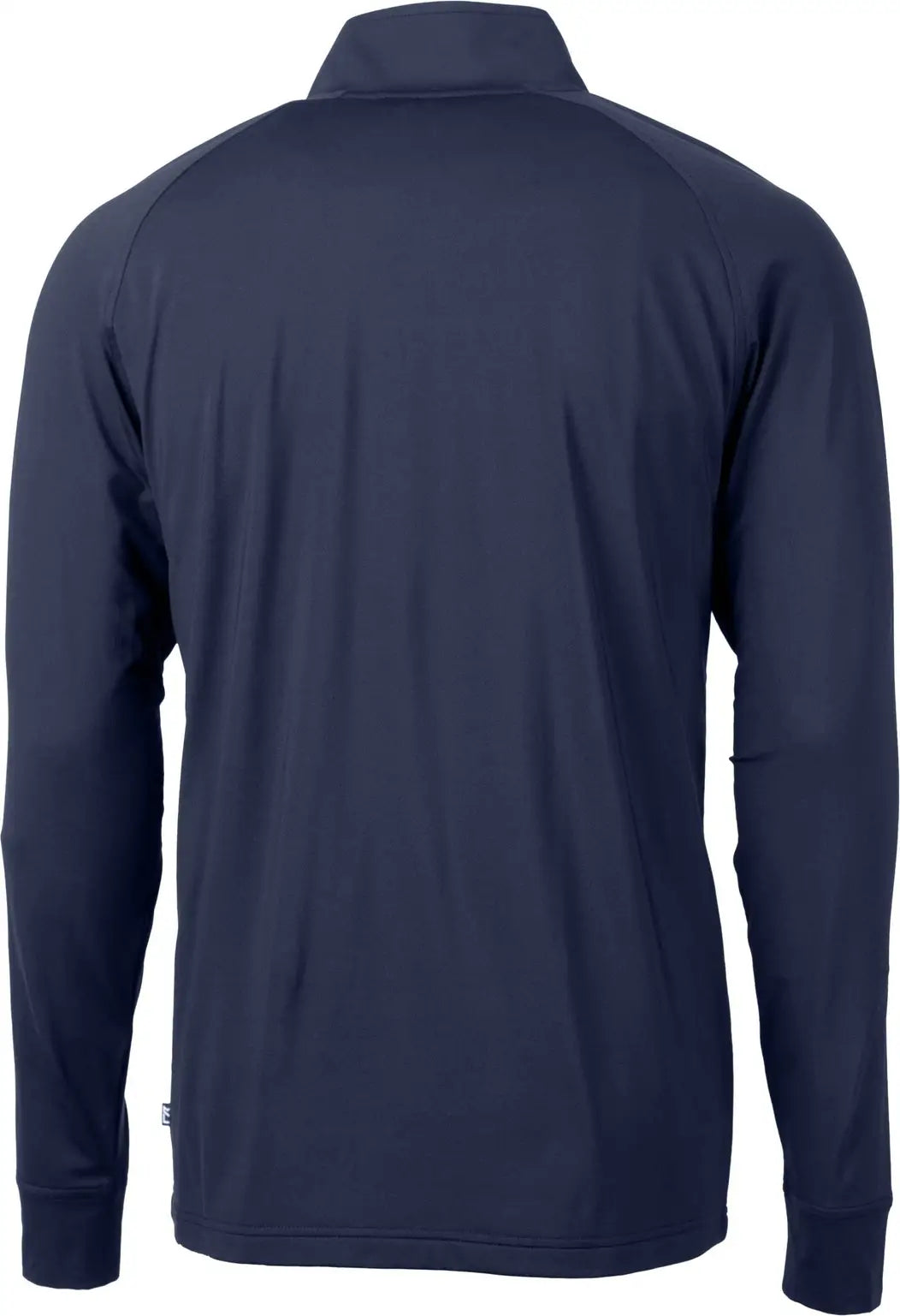 Cutter & Buck Mck01143 Adapt Eco Knit Stretch Recycled Mens Quarter Zip Pullover - Navy Blue