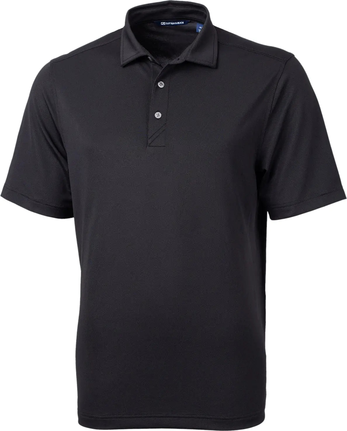 Cutter & Buck Mck01144 Virtue Eco Pique Recycled Mens Polo - Black