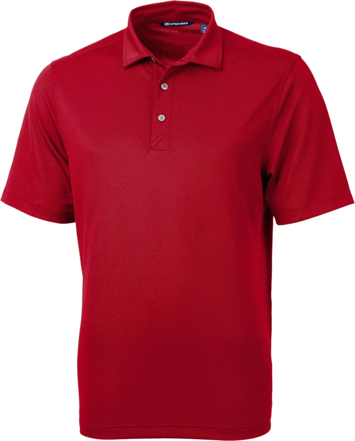 Cutter & Buck Mck01144 Virtue Eco Pique Recycled Mens Polo - Cardinal Red