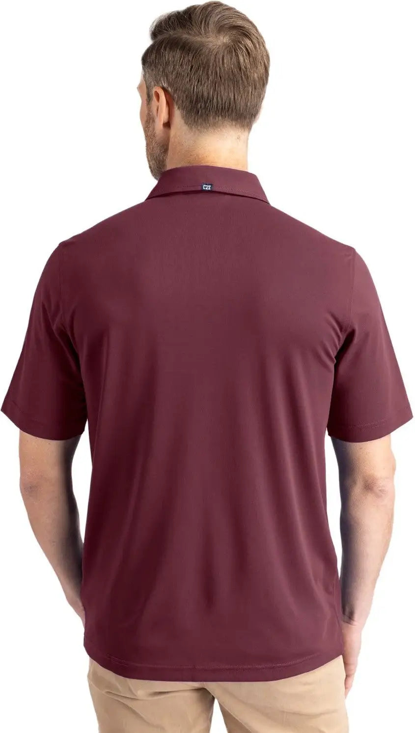 Cutter & Buck Mck01144 Virtue Eco Pique Recycled Mens Polo - Chutney