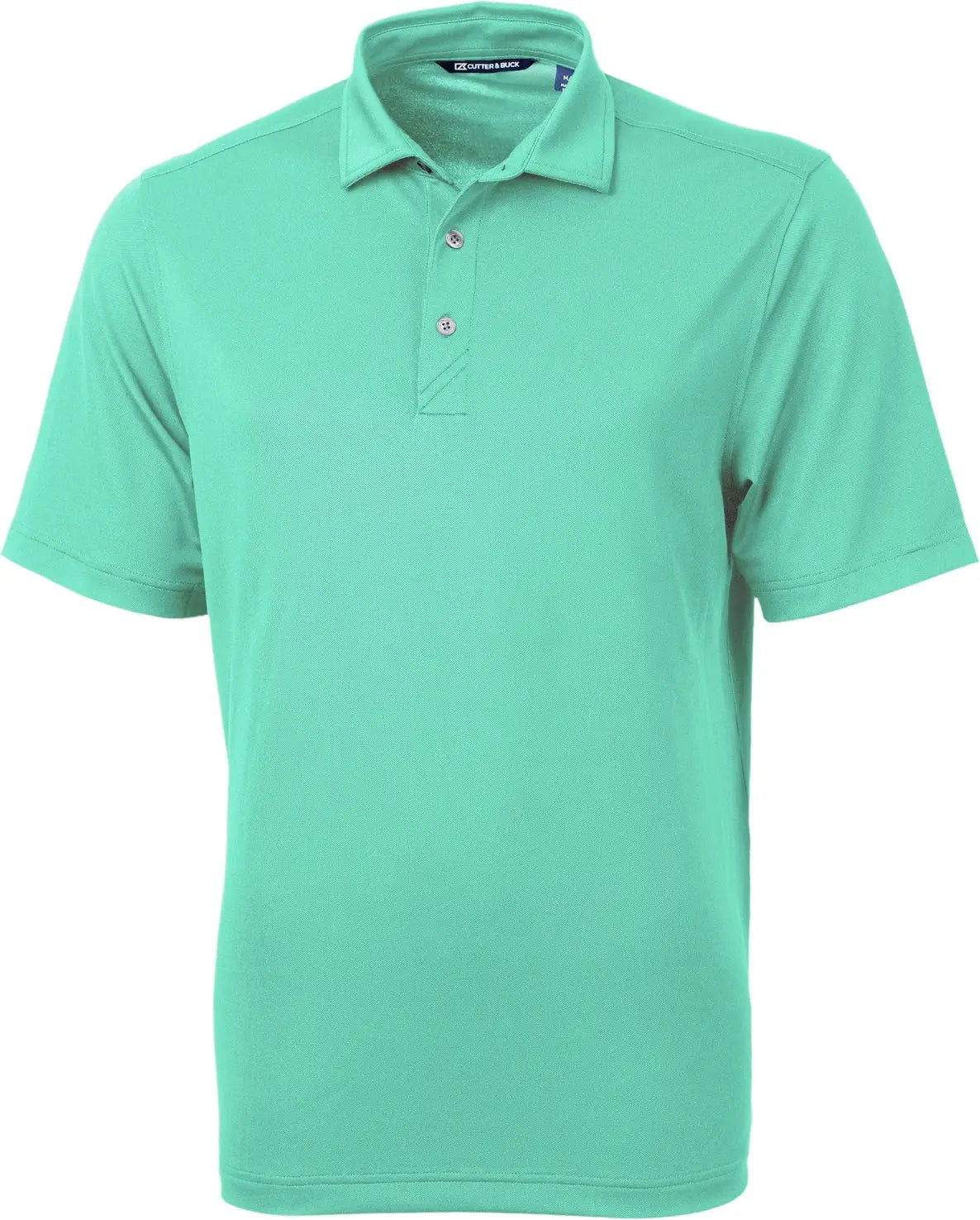 Cutter & Buck Mck01144 Virtue Eco Pique Recycled Mens Polo - Fresh Mint
