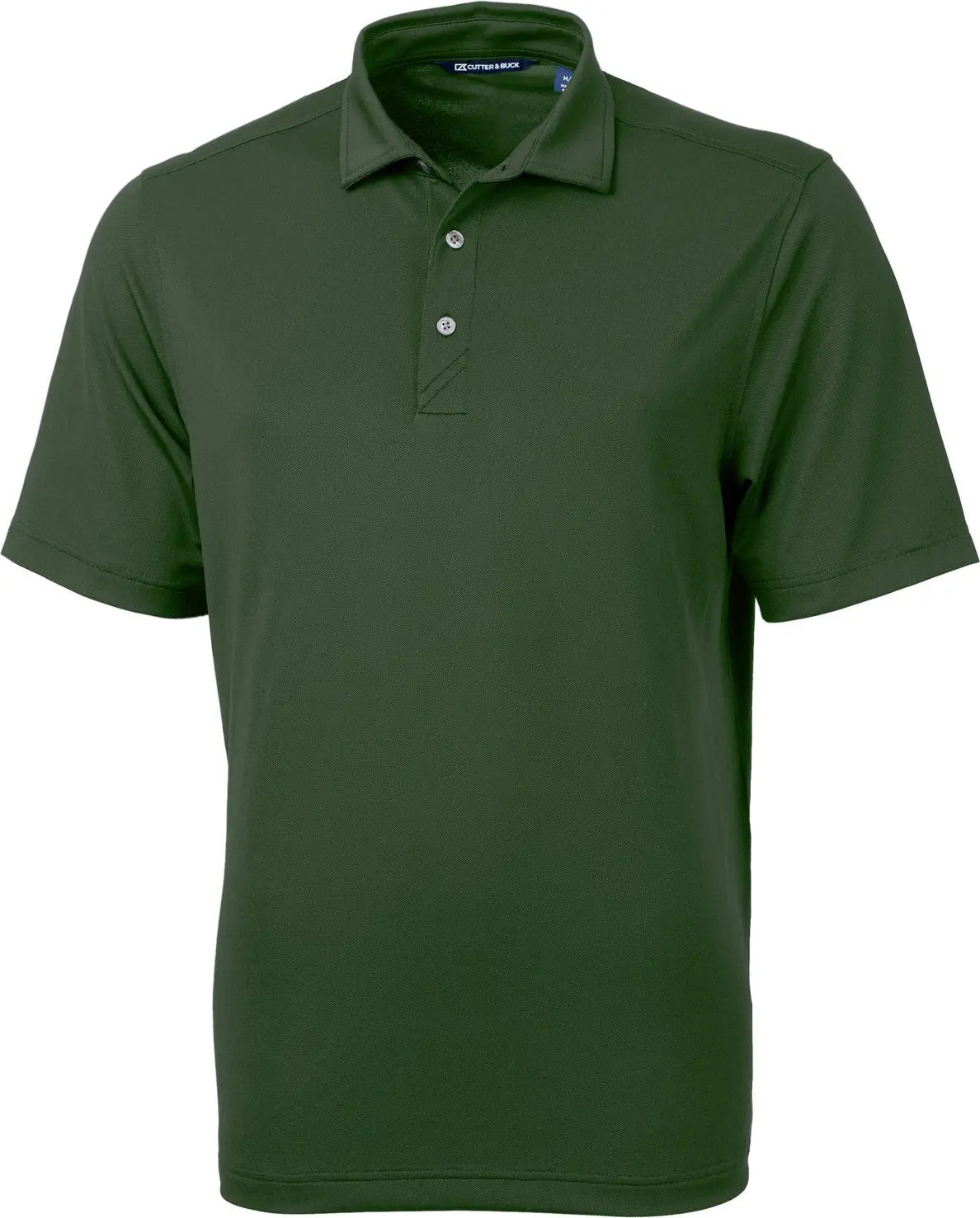 Cutter & Buck Mck01144 Virtue Eco Pique Recycled Mens Polo - Hunter - Adult Xs