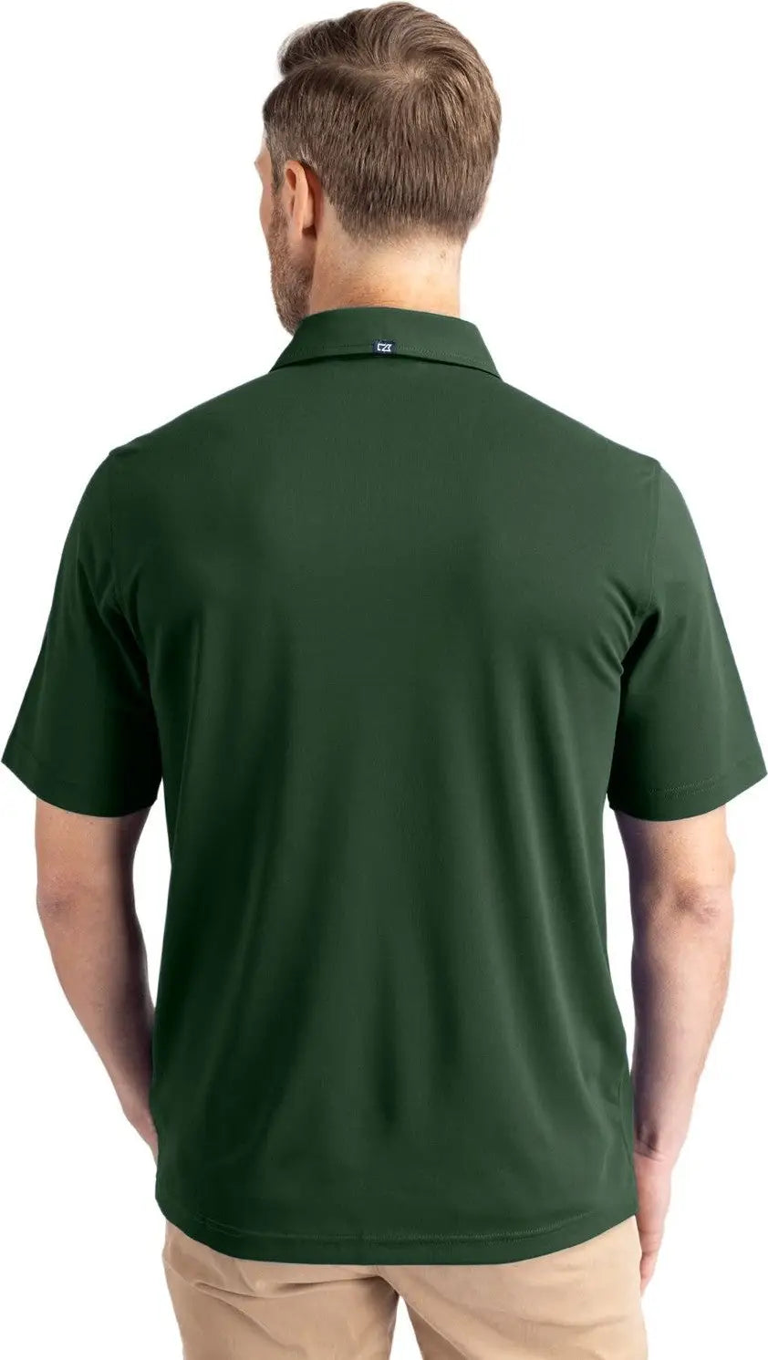 Cutter & Buck Mck01144 Virtue Eco Pique Recycled Mens Polo - Hunter