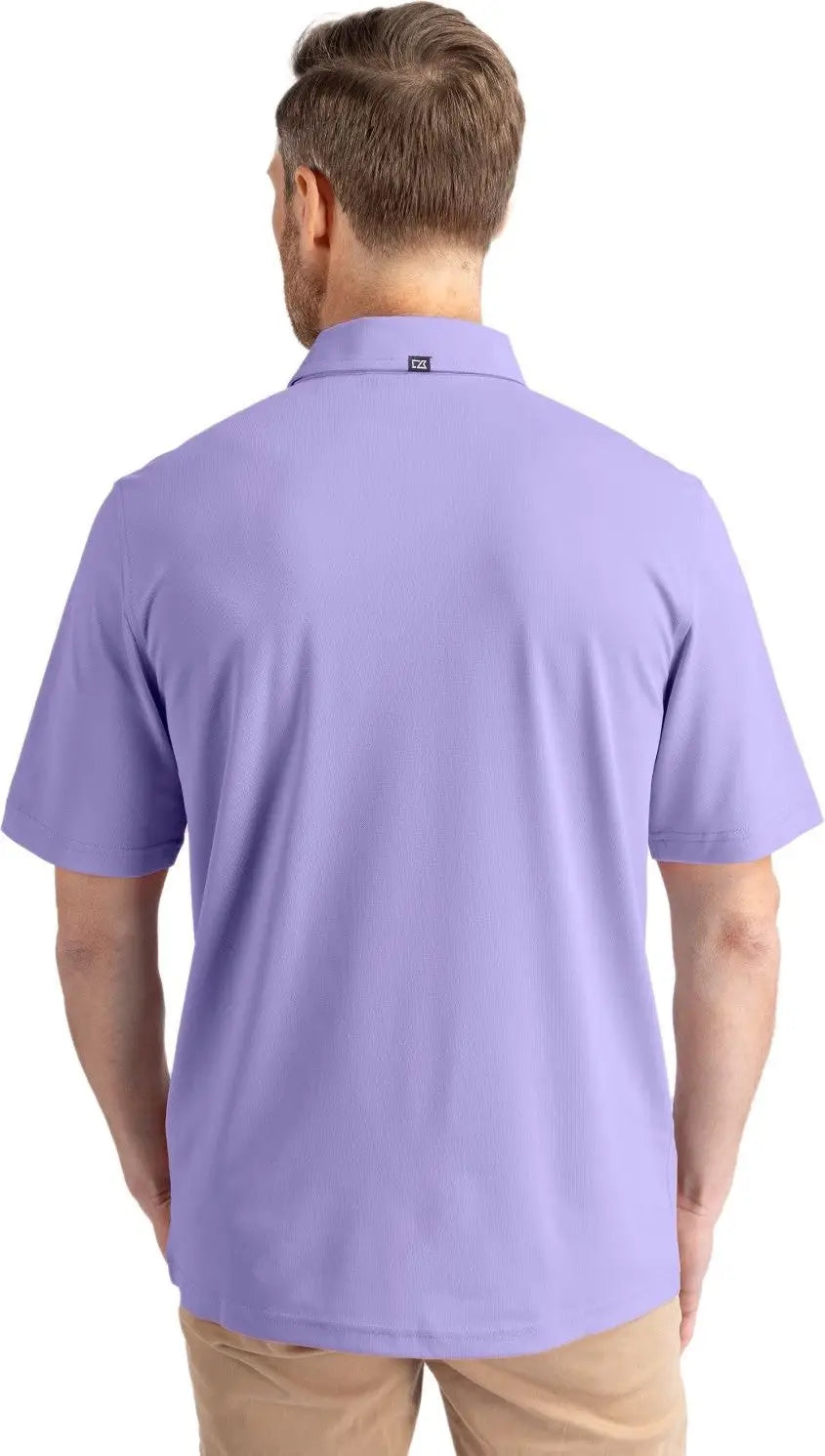 Cutter & Buck Mck01144 Virtue Eco Pique Recycled Mens Polo - Hyacinth