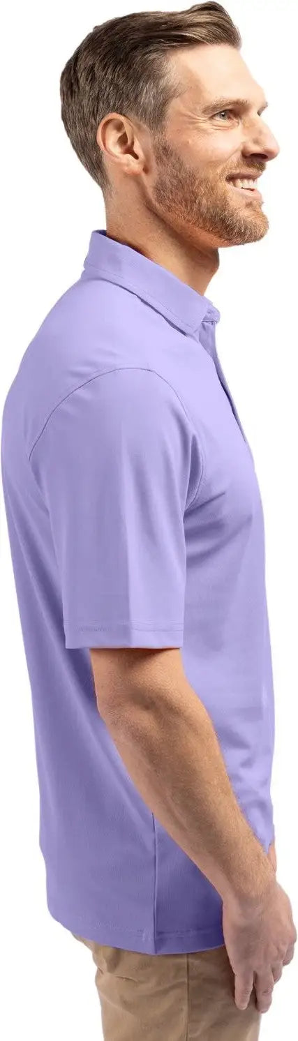 Cutter & Buck Mck01144 Virtue Eco Pique Recycled Mens Polo - Hyacinth