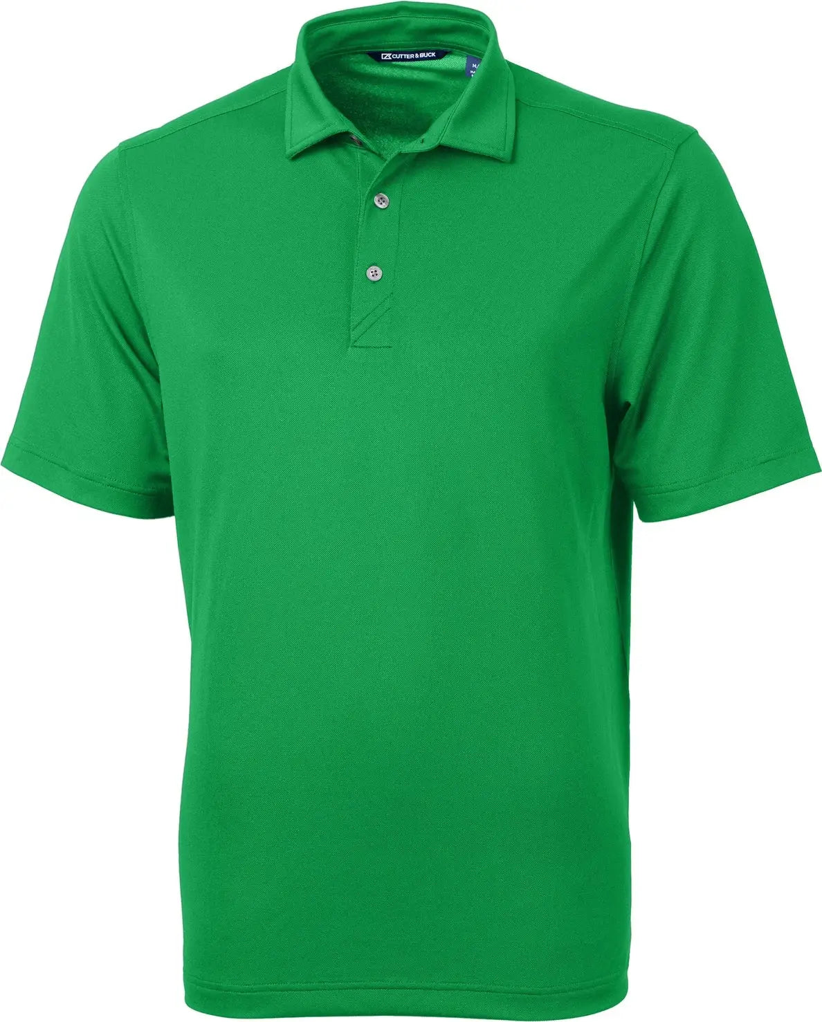 Cutter & Buck Mck01144 Virtue Eco Pique Recycled Mens Polo - Kelly Green - Adult Xs
