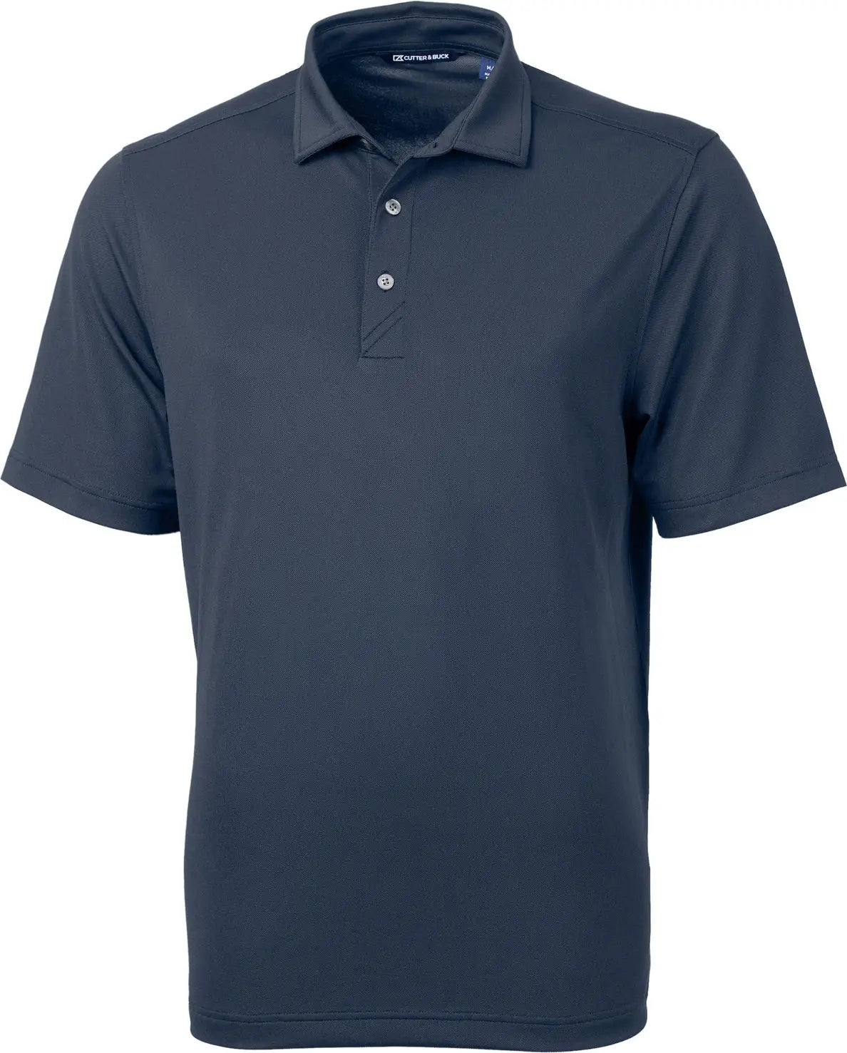 Cutter & Buck Mck01144 Virtue Eco Pique Recycled Mens Polo - Navy Blue