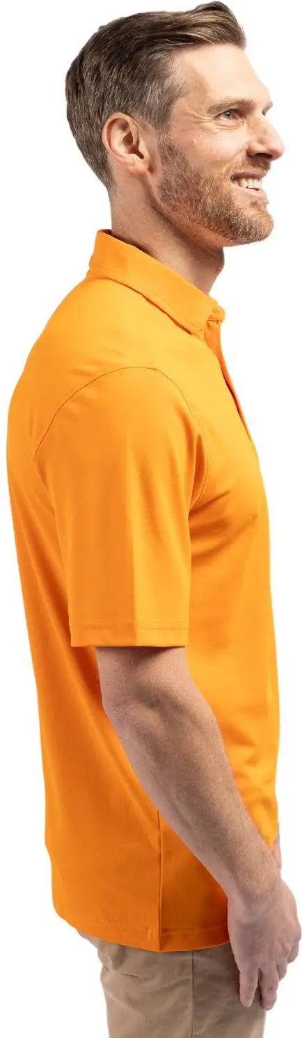 Cutter & Buck Mck01144 Virtue Eco Pique Recycled Mens Polo - Orange Burst