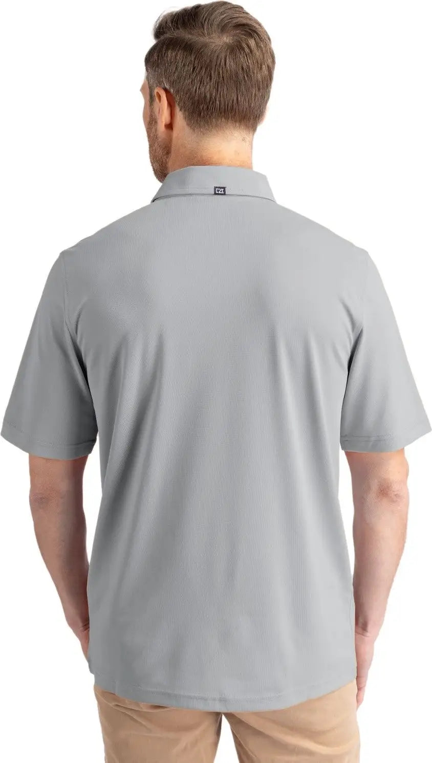 Cutter & Buck Mck01144 Virtue Eco Pique Recycled Mens Polo - Polished