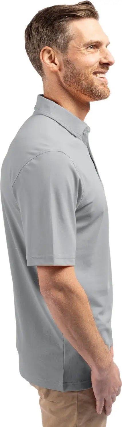 Cutter & Buck Mck01144 Virtue Eco Pique Recycled Mens Polo - Polished