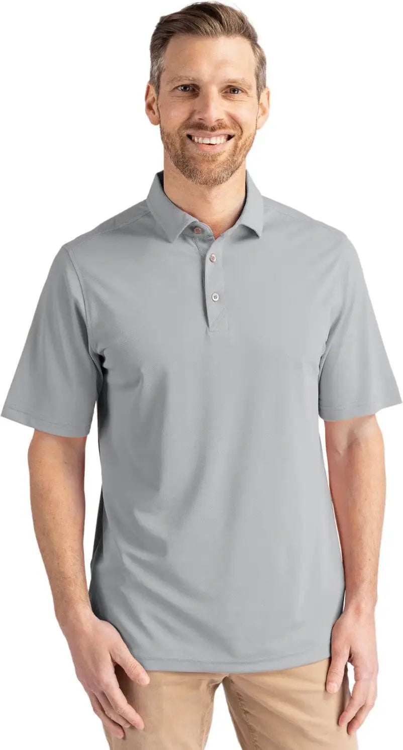 Cutter & Buck Mck01144 Virtue Eco Pique Recycled Mens Polo - Polished - Adult Xs