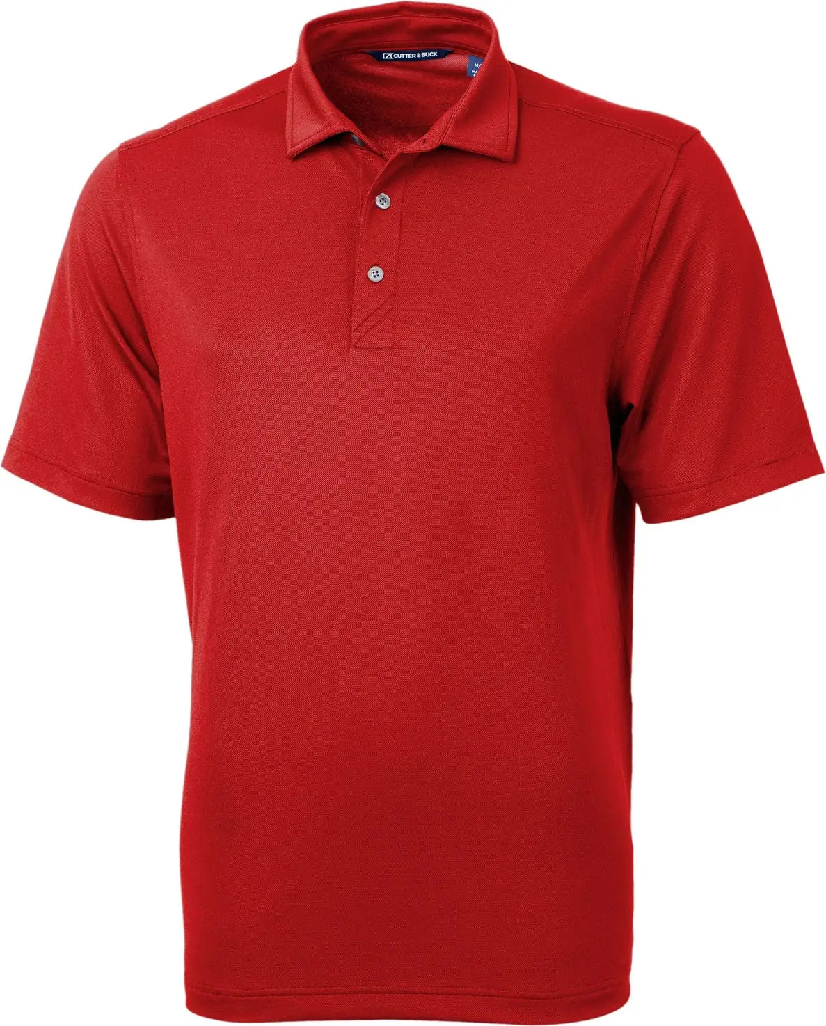 Cutter & Buck Mck01144 Virtue Eco Pique Recycled Mens Polo - Red