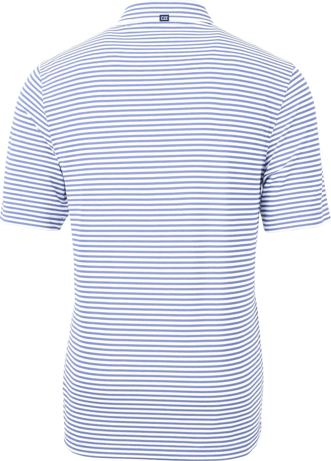 Cutter & Buck Mck01168 Virtue Eco Pique Stripe Recycled Mens Polo - Hyacinth