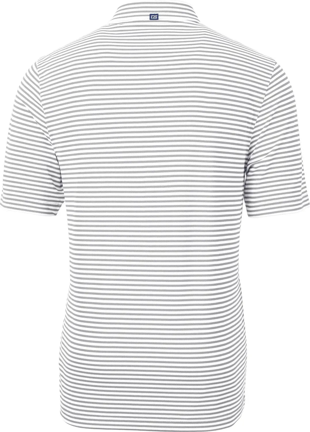 Cutter & Buck Mck01168 Virtue Eco Pique Stripe Recycled Mens Polo - Polished