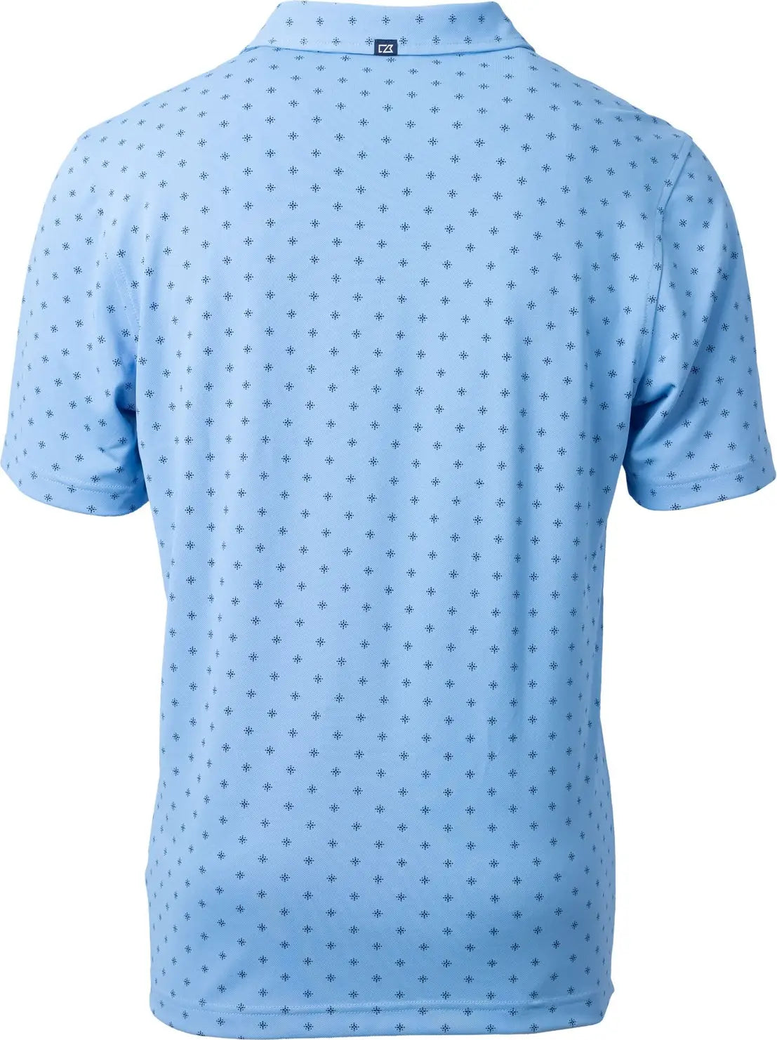 Cutter & Buck Mck01170 Virtue Eco Pique Tile Print Recycled Mens Polo - Atlas