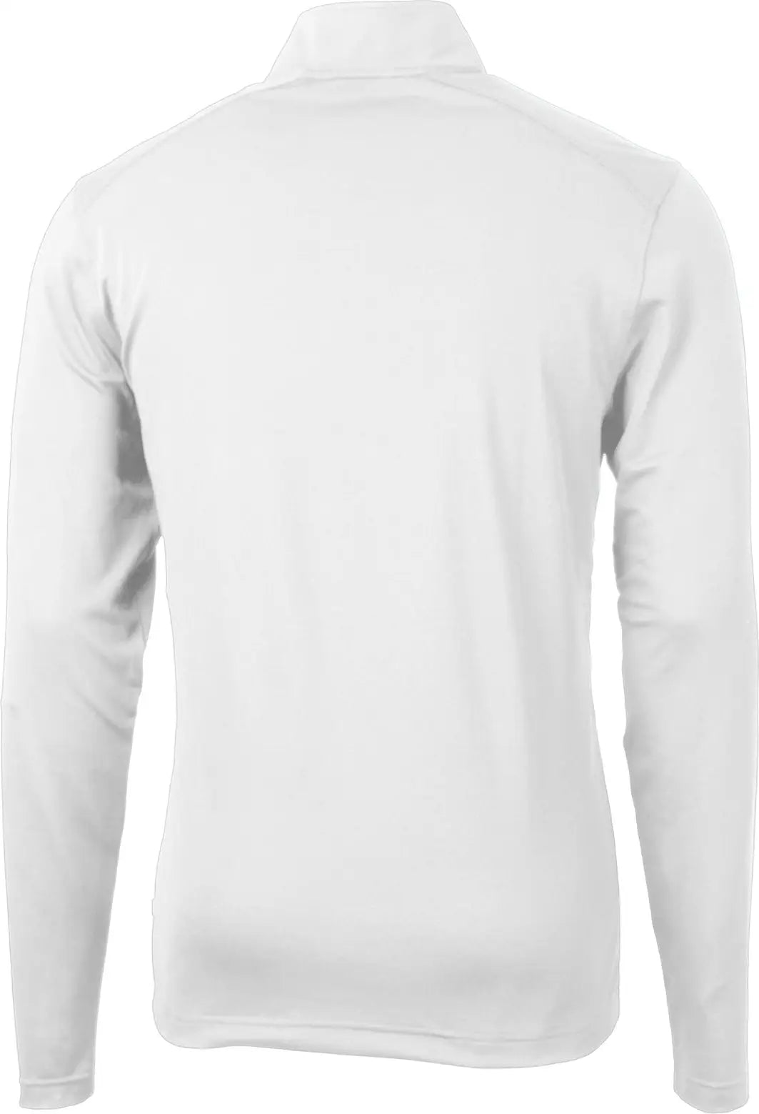 Cutter & Buck Mck01187 Virtue Eco Pique Recycled Quarter Zip Mens Pullover - White