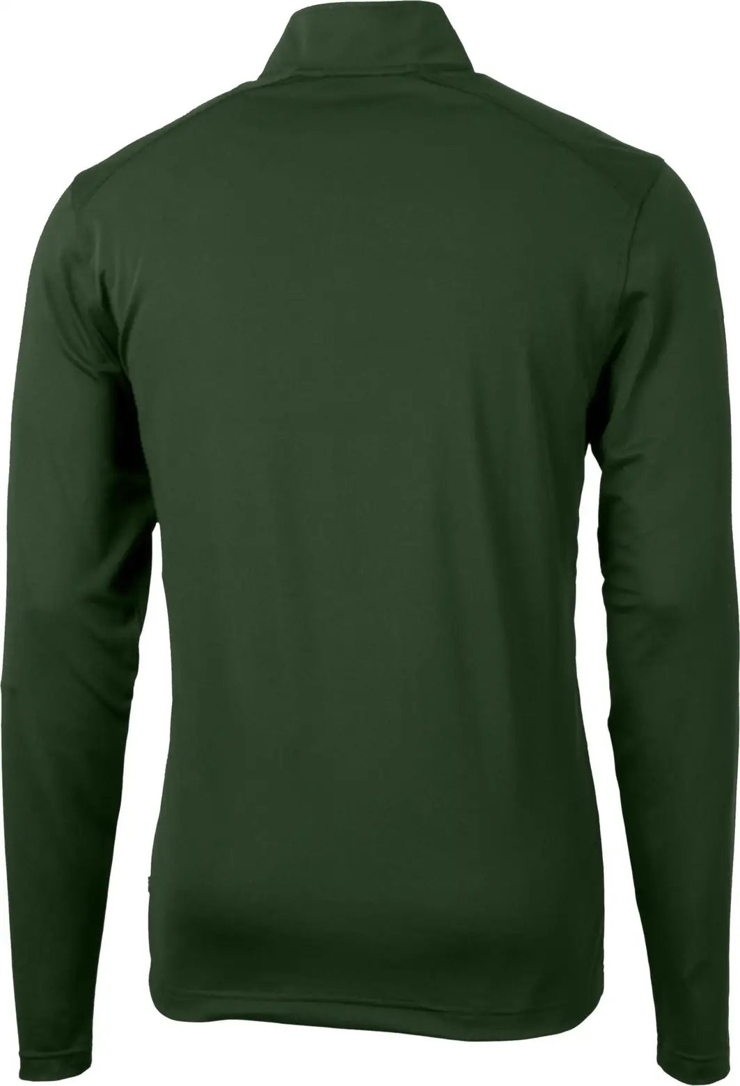 Cutter & Buck Mck01187 Virtue Eco Pique Recycled Quarter Zip Mens Pullover - Hunter