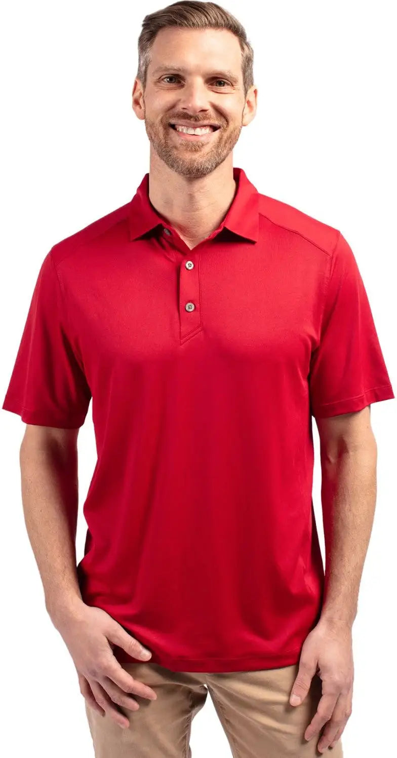 Cutter & Buck Mck01236 Forge Eco Stretch Recycled Mens Polo - Cardinal Red - Adult s