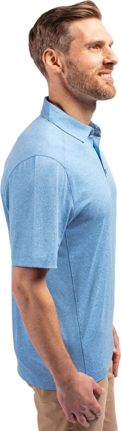 Cutter & Buck Mck01236 Forge Eco Stretch Recycled Mens Polo - Dark Atlas Heather