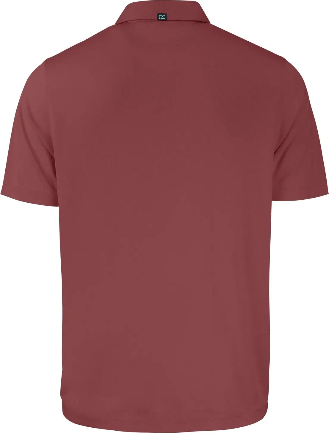 Cutter & Buck Mck01236 Forge Eco Stretch Recycled Mens Polo - Dark Bordeaux Heather