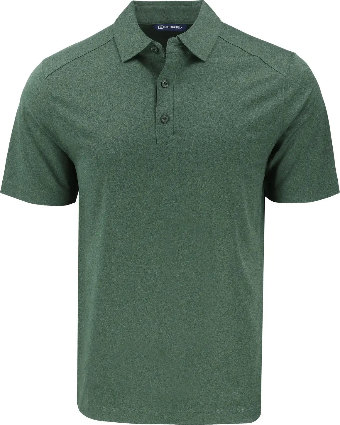 Cutter & Buck Mck01236 Forge Eco Stretch Recycled Mens Polo - Dark Hunter Heather