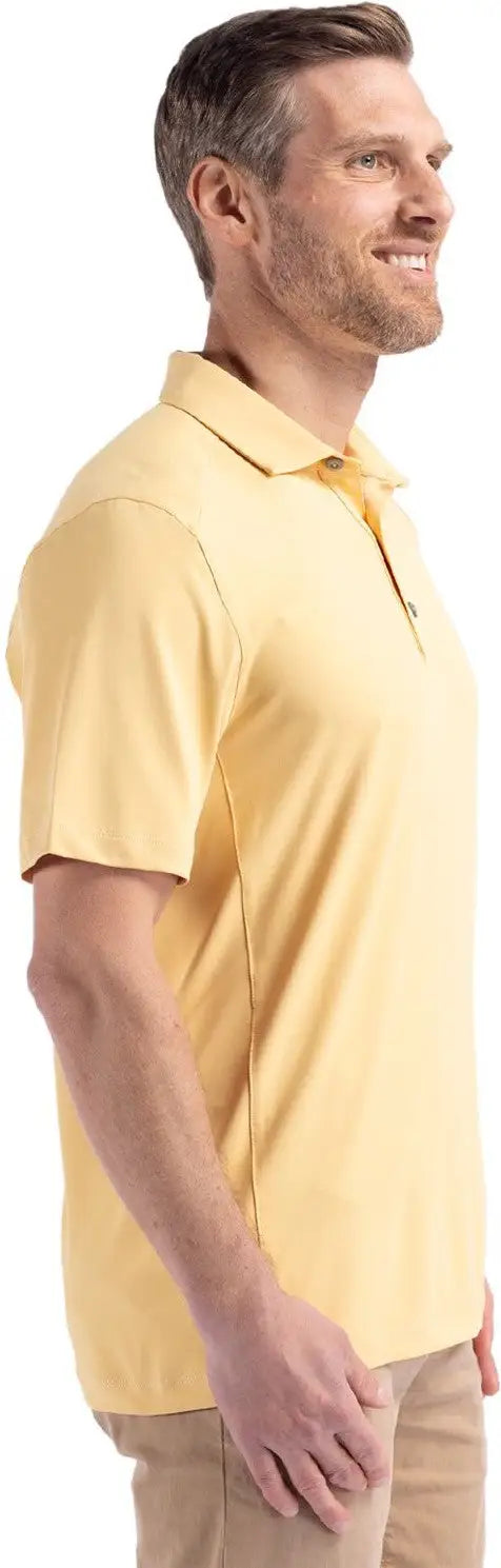 Cutter & Buck Mck01236 Forge Eco Stretch Recycled Mens Polo - Desert