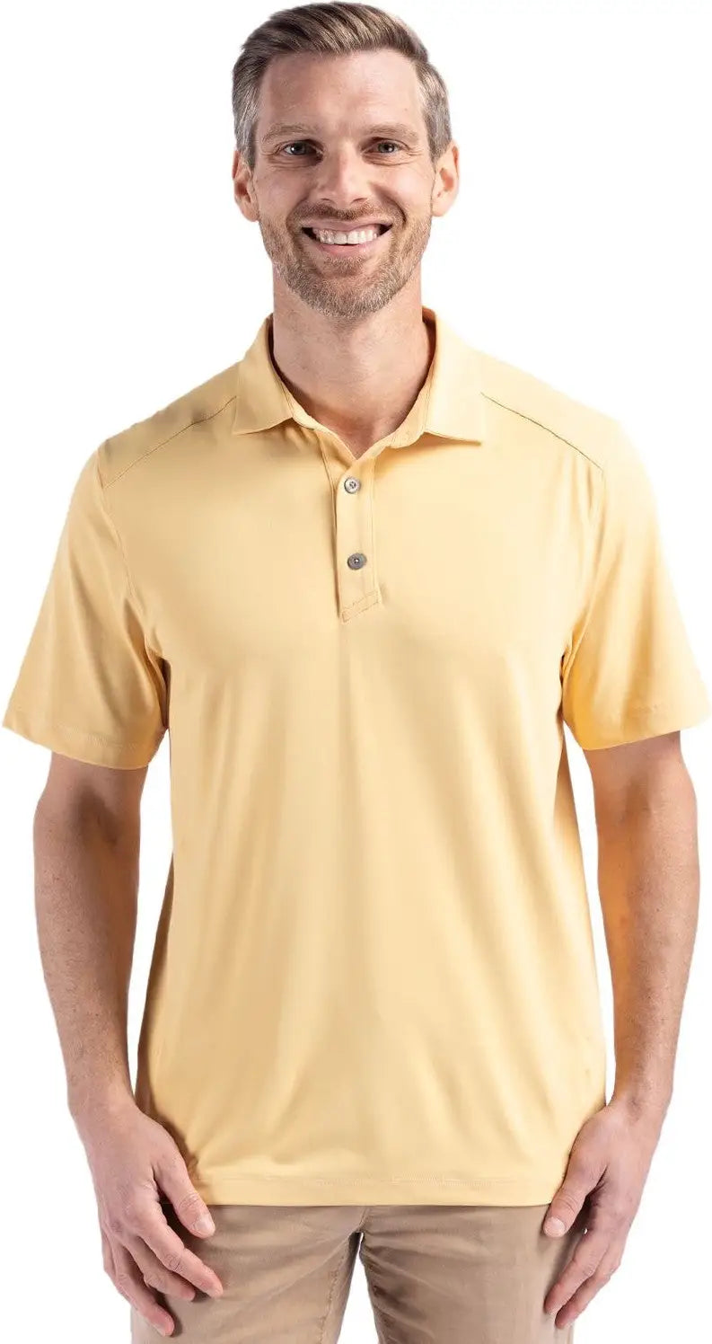 Cutter & Buck Mck01236 Forge Eco Stretch Recycled Mens Polo - Desert - Adult s
