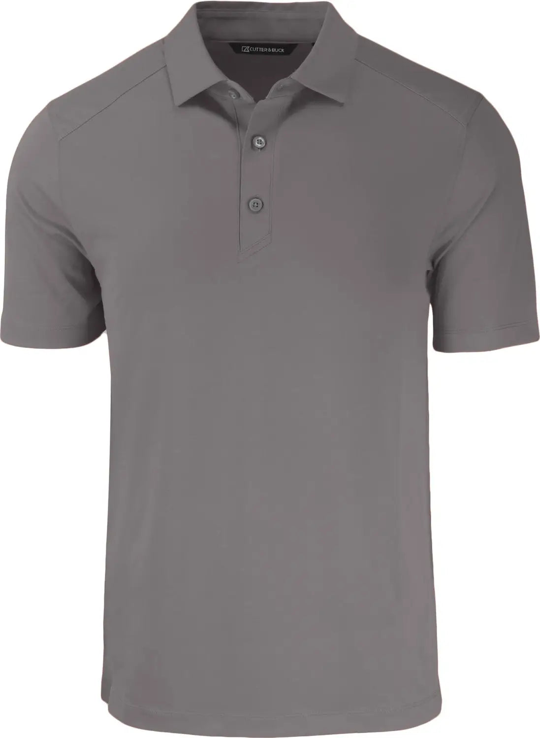 Cutter & Buck Mck01236 Forge Eco Stretch Recycled Mens Polo - Elemental Gray